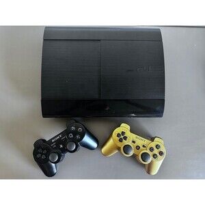 Sony Playstation 3 250GB Super Slim Console Model CECH-4001B W/ 2 Free Games